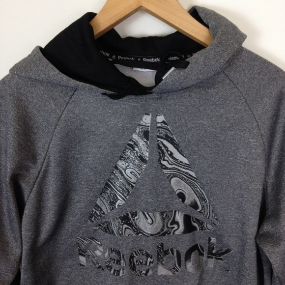 Reebok Other - Reebok Men Small Gray Heather Hoodie Sweatshirt